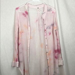 Free People Tie Due Cover Up